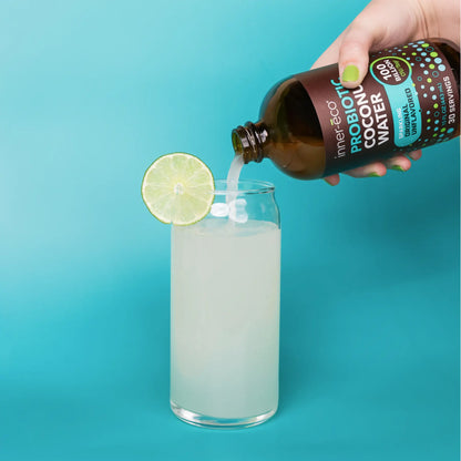Sparkling Probiotic Coconut Water