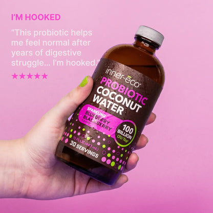 Sparkling Probiotic Coconut Water