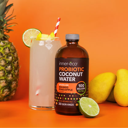 Sparkling Probiotic Coconut Water