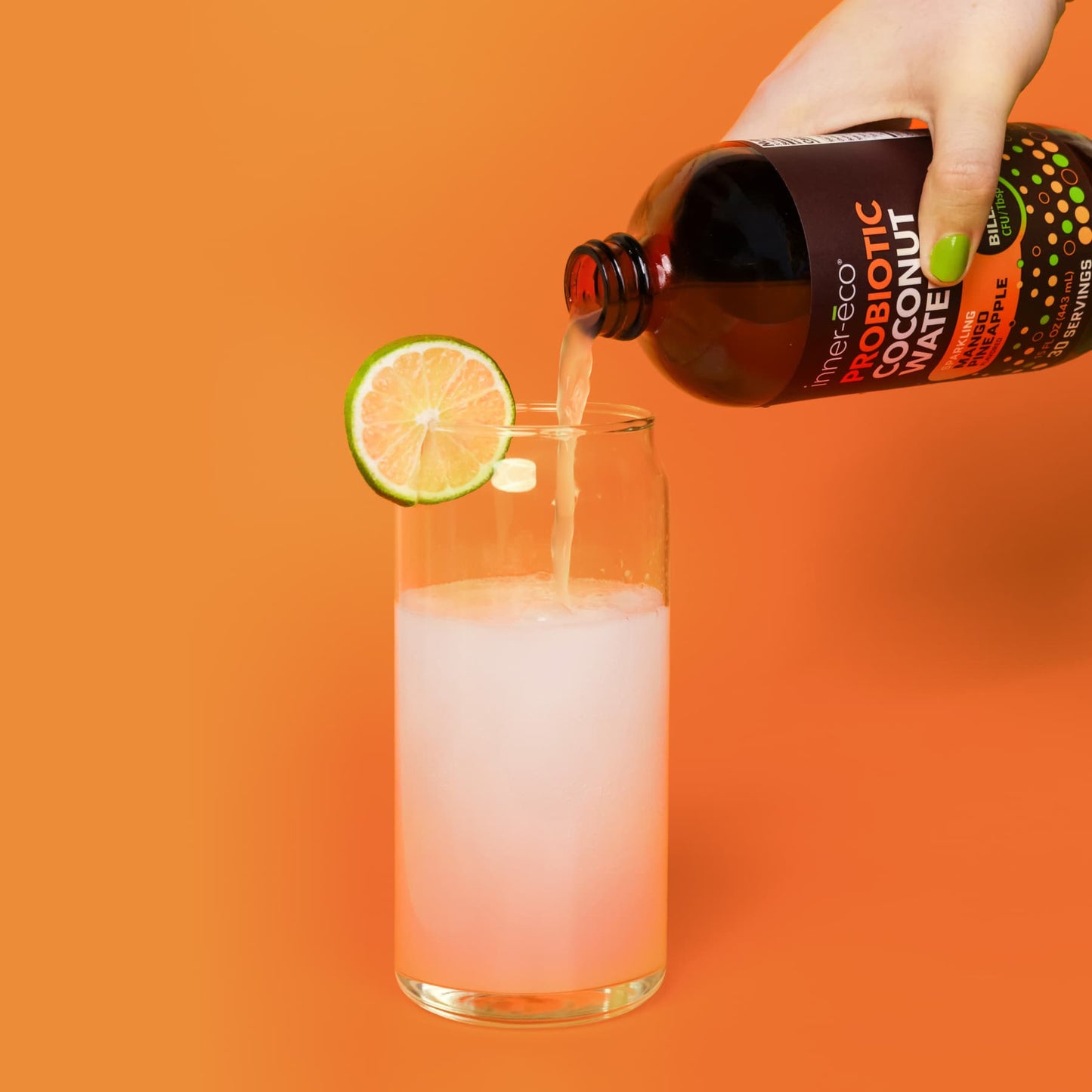 Sparkling Probiotic Coconut Water