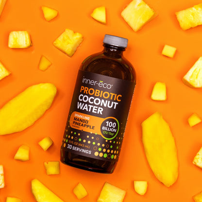 Sparkling Probiotic Coconut Water