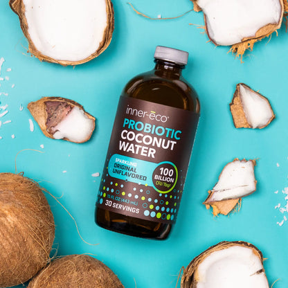 Sparkling Probiotic Coconut Water