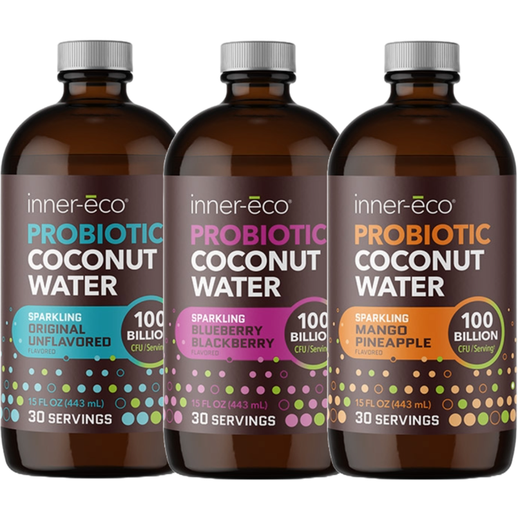 Sparkling Probiotic Coconut Water