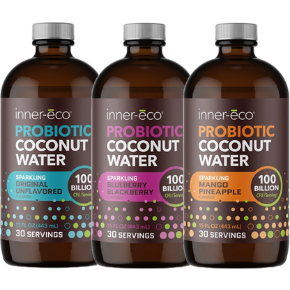 Sparkling Probiotic Coconut Water