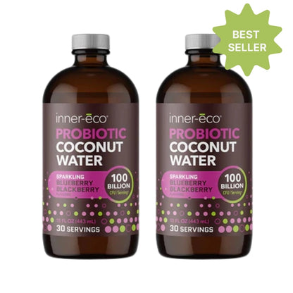 Sparkling Probiotic Coconut Water