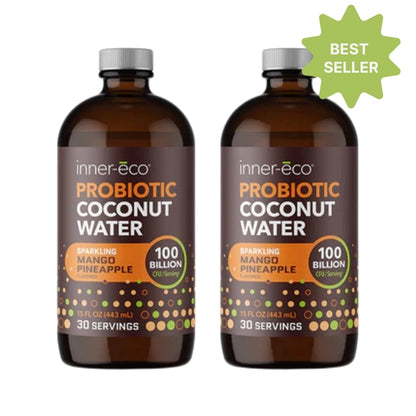 Sparkling Probiotic Coconut Water