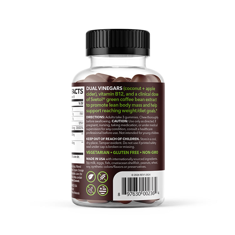 Coconut Vinegar & Green Coffee - Weight Loss Gummy