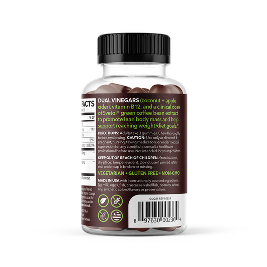 Coconut Vinegar & Green Coffee - Weight Loss Gummy